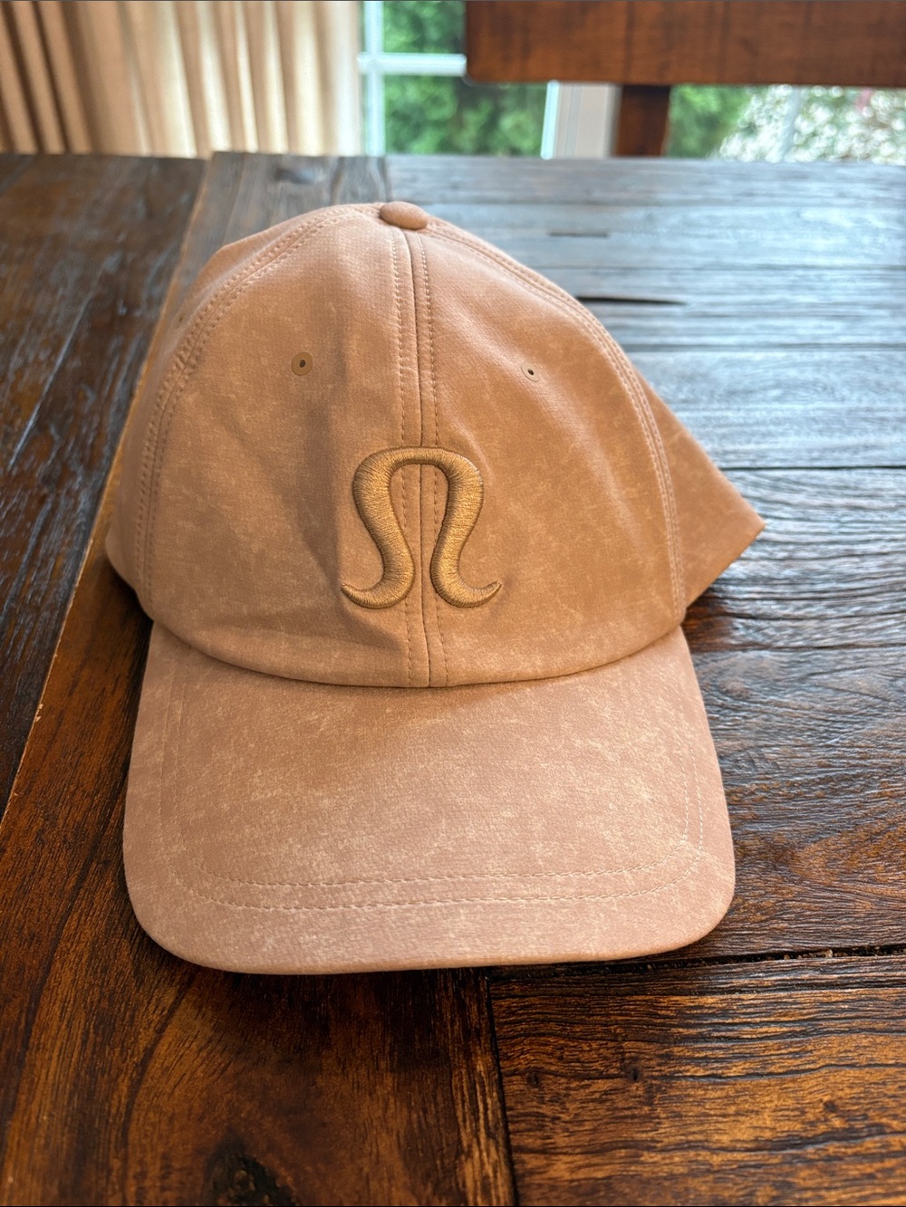 lululemon athletica Blush Pink Women's Baseball Cap with Embroidered Logo